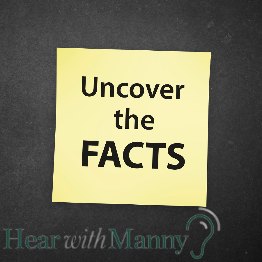 Sticky note that says uncover the facts.